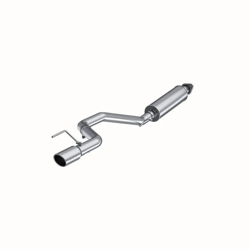 MBRP 2005-2008 Jeep Grand Cherokee 4.7L 5.7L Hemi Cat Back Single Side - Side View