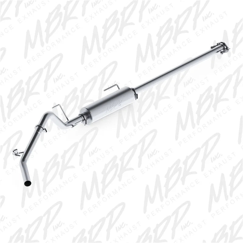 MBRP 2005-2013 Toyota  Tacoma 4.0L EC/CC Cat Back Single Exit AL P Series Exhaust - Main Product View