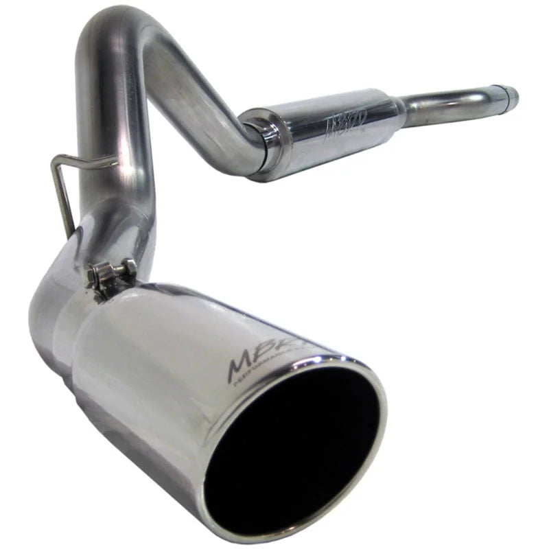 MBRP 2006-2007 Chev/GMC 2500/3500 Duramax Classic EC/CC Cat Back Single Side - Main Product View