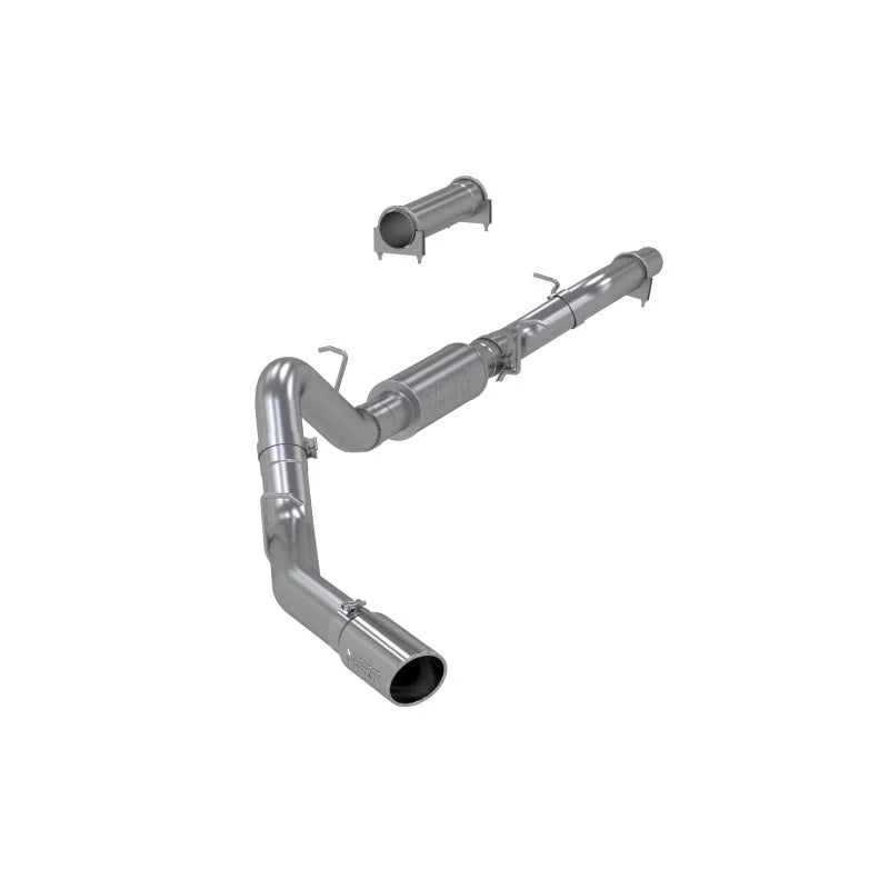 MBRP 2006-2007 Chev/GMC 2500/3500 Duramax Classic EC/CC Cat Back Single Side - Side View