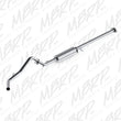 Load image into Gallery viewer, MBRP 2007-2008 Chev/GMC 1500 CC EC 6ft6in bed 4.8/5.3L 3in Cat Back Single Side AL P Series Exhaust - Side View