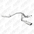 Load image into Gallery viewer, MBRP 2007-2008 Chev/GMC 1500 (Next Gen.) CC EC (excl. 8 bed) 4.8/5.3L/6.0L Cat Back Dual Split - Side View