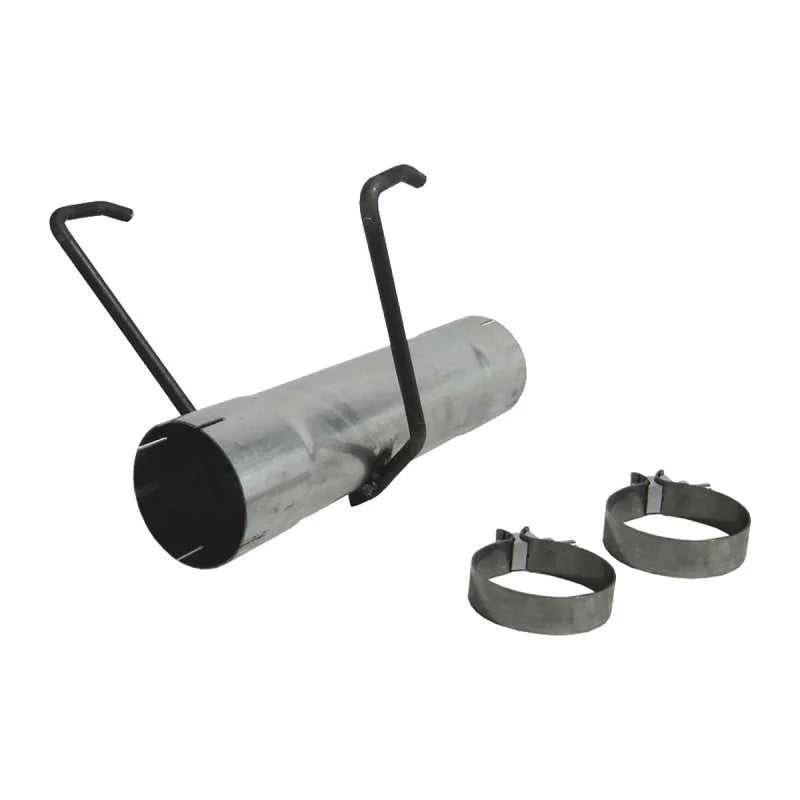 MBRP 2007-2008 Dodge Replaces all 17 overall length mufflers 17 Muffler Delete Pipe - Side View