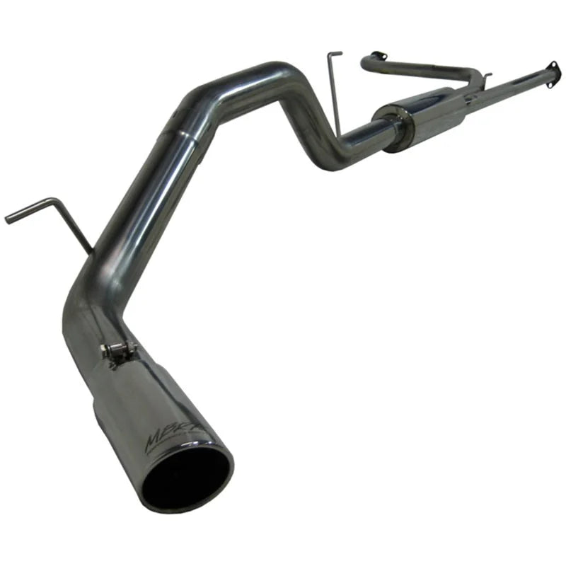 MBRP 2007-2009 Nissan Titan 5.6L EC/CC Cat Back Single Side - Main Product View