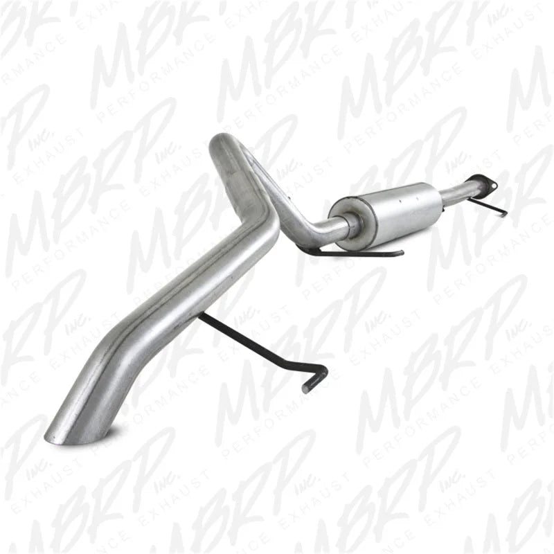 MBRP 2007-2009 Toyota FJ 4.0L V6 Cat Back Single Rear Exit Off-Road Tail No tip - Main Product View
