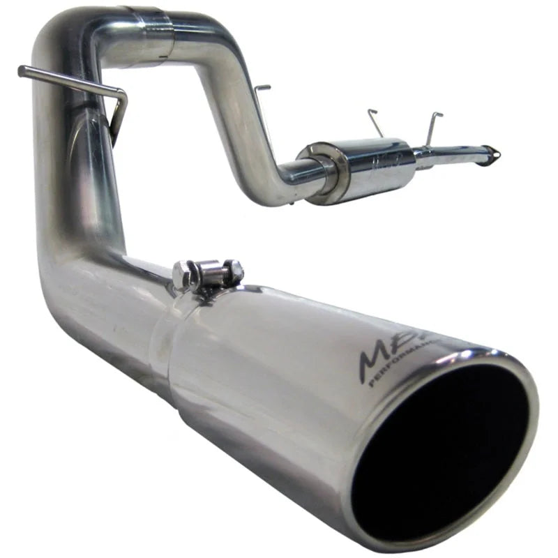 MBRP 2007-2009 Toyota Tundra 4.7/5.7L EC-Std. & SB/CC-SB Cat Back Single Side - Main Product View