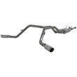 Load image into Gallery viewer, MBRP 2007-2009 Toyota Tundra 4.7/5.7L V8 DC-Std. &amp; CM-SB Cat Back Dual Side Exit - Main Product View
