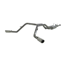 Load image into Gallery viewer, MBRP 2007-2009 Toyota Tundra 4.7/5.7L V8 DC-Std. &amp; CM-SB Cat Back Dual Side Exit - Side View
