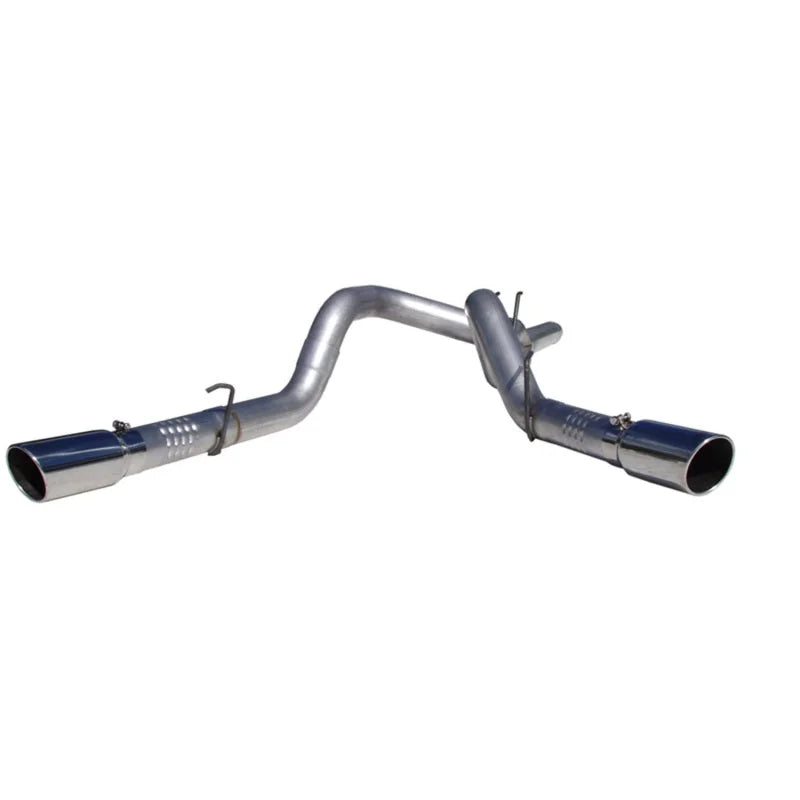 MBRP 2008-2009 Ford F250/350/450 6.4 L Filter Back Cool Duals - Side View