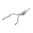 Load image into Gallery viewer, MBRP 2009-2010 Toyota Tundra 5.7L EC-Std. &amp; SB/CC-SB Cat Back Dual Split Rear - Side View