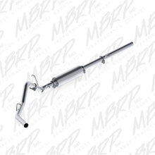Load image into Gallery viewer, MBRP 2009-2013 Chev/GMC 1500 4.8/5.3L (excl 8ft bed) Cat Back Single Side AL P Series Exhaust - Main Product View