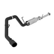 Load image into Gallery viewer, MBRP 2009-2014 Toyota Tundra 5.7L EC-Std. &amp; SB/CC-SB 3in Cat-Back Single Side AL - Black - Side View