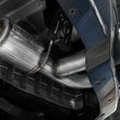 Load image into Gallery viewer, MBRP 2009-2023 Nissan GTR 3.8L Stainless Steel 3.5in Cat-Back, Dual Split Rear Quad Carbon Tips - Side View