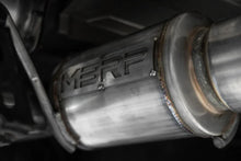 Load image into Gallery viewer, MBRP 2009-2023 Nissan GTR 3.8L Stainless Steel 3.5in Cat-Back, Dual Split Rear Quad Carbon Tips - Back View