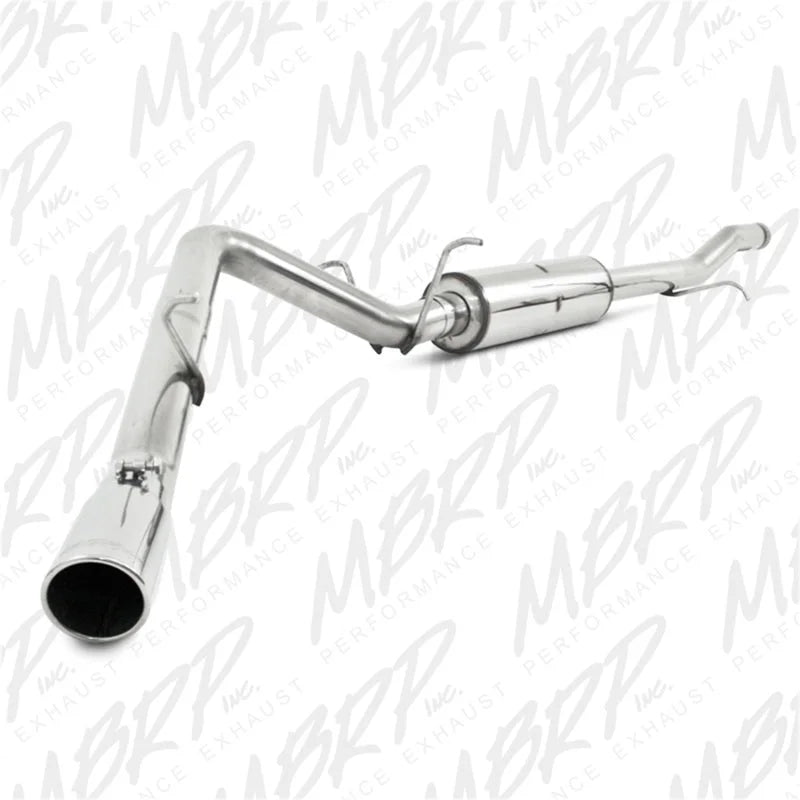 MBRP 2009 Chev/GMC Yukon XL/Avalanche 5.3/6.0 L Cat Back Single Side - Side View