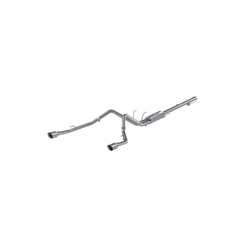MBRP 2009 Dodge Ram 1500 5.7L Cat Back Dual Split Rear - Side View