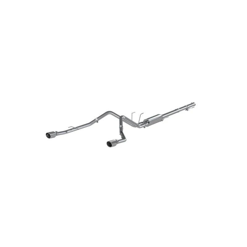 MBRP 2009 Dodge Ram 1500 5.7L Cat Back Dual Split Rear - Side View