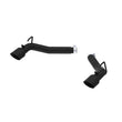 Load image into Gallery viewer, MBRP 2010-2015 Chevrolet Camaro V6 3.6L 3in Black Coated Axle Back Muffler Delete - Side View