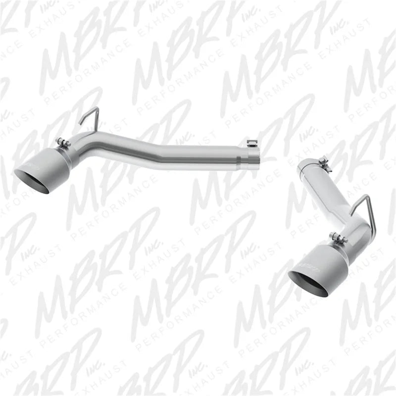 MBRP 2010-2015 Chevrolet Camaro V6 3.6L 3in T304 Axle Back Muffler Delete - Main Product View