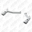 Load image into Gallery viewer, MBRP 2010-2015 Chevrolet Camaro V8 6.2L 3in T304 Axle Back Muffler Delete - Main Product View