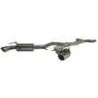 Load image into Gallery viewer, MBRP 2010 Chev Camaro V8 6.2L 6 Speed Dual Cat Back Round Tips  (11 Conv. MUST purchase mbrpAD1710) - Side View
