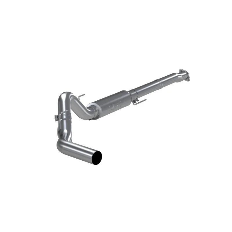 MBRP 2011-2014 Ford F-150 3.5L V6 EcoBoost 4in Cat Back Single Side AL P Series Exhaust - Side View