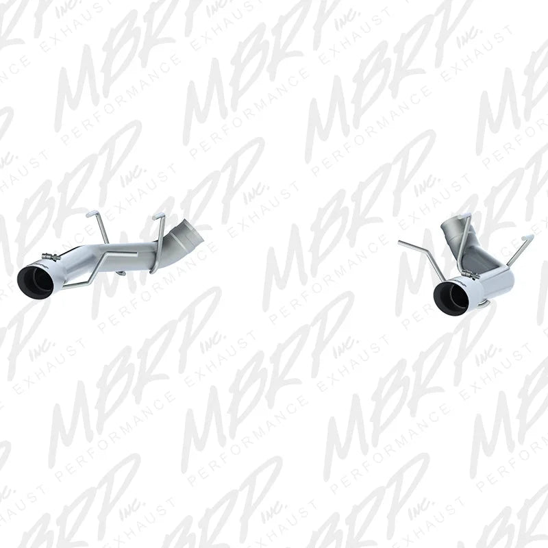 MBRP 2011-2014 Ford Mustang GT 3in Dual Axle Back Muffler Delete - T304 - Main Product View