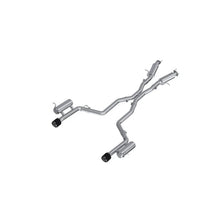 Load image into Gallery viewer, MBRP 2011+ Dodge Durango 3.6L V6 T304 SS 3.0in Cat-Back Dual Rear Exit Exhaust w/ Carbon Fiber Tips - Main Product View