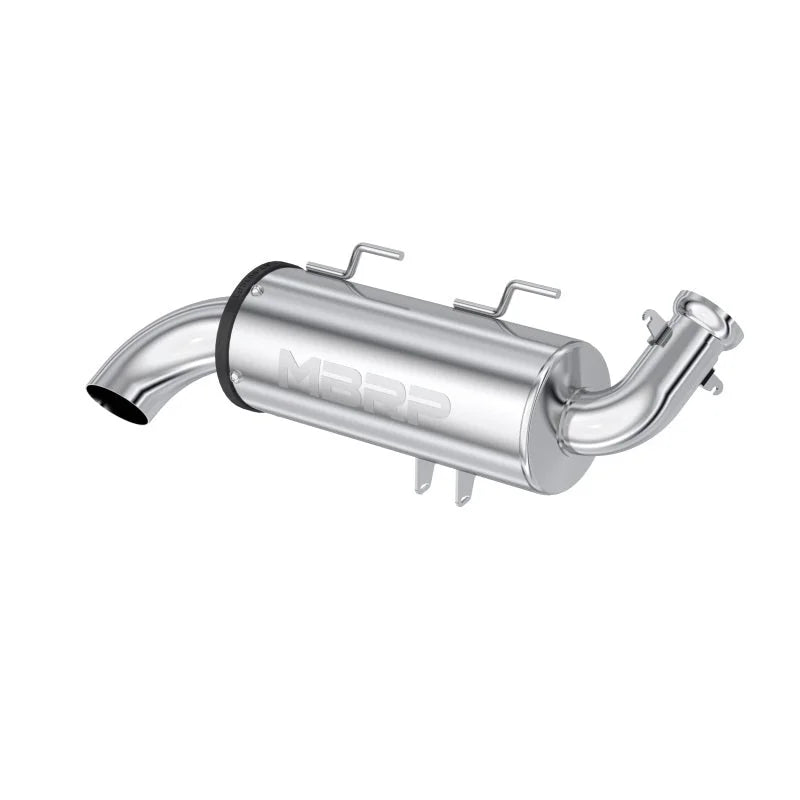 MBRP 2011+ Polaris Sportsman Touring 850 T304 Stainless Single Slip-On Performance Series - Main Product View