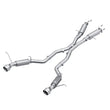 Load image into Gallery viewer, MBRP 2012+ Jeep Grand Cherokee SRT 6.4L 3in Dual Rear Exit Aluminized Catback Exhaust - T304 Tips - Main Product View