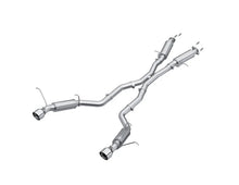 Load image into Gallery viewer, MBRP 2012+ Jeep Grand Cherokee SRT 6.4L 3in Dual Rear Exit Aluminized Catback Exhaust - T304 Tips - Main Product View