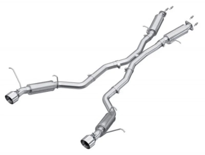 MBRP 2012+ Jeep Grand Cherokee SRT 6.4L 3in Dual Rear Exit Aluminized Catback Exhaust - T304 Tips - Additional View 5