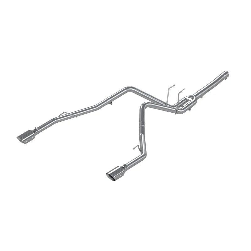 MBRP 2014 Dodge Ram 1500 3.0L EcoDiesel 2.5in Filter Back Exhaust Dual Split Rear Exit Alum - Main Product View