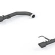 Load image into Gallery viewer, MBRP 2015-2017 Ford Mustang GT 5.0 2-1/2in Axle Back Kit - Black Coated 4in OD Tips Included - Side View