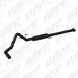 Load image into Gallery viewer, MBRP 2015 Ford F-150 2.7L / 3.5L EcoBoost 3in Cat Back Single Side Black Exhaust System - Main Product View