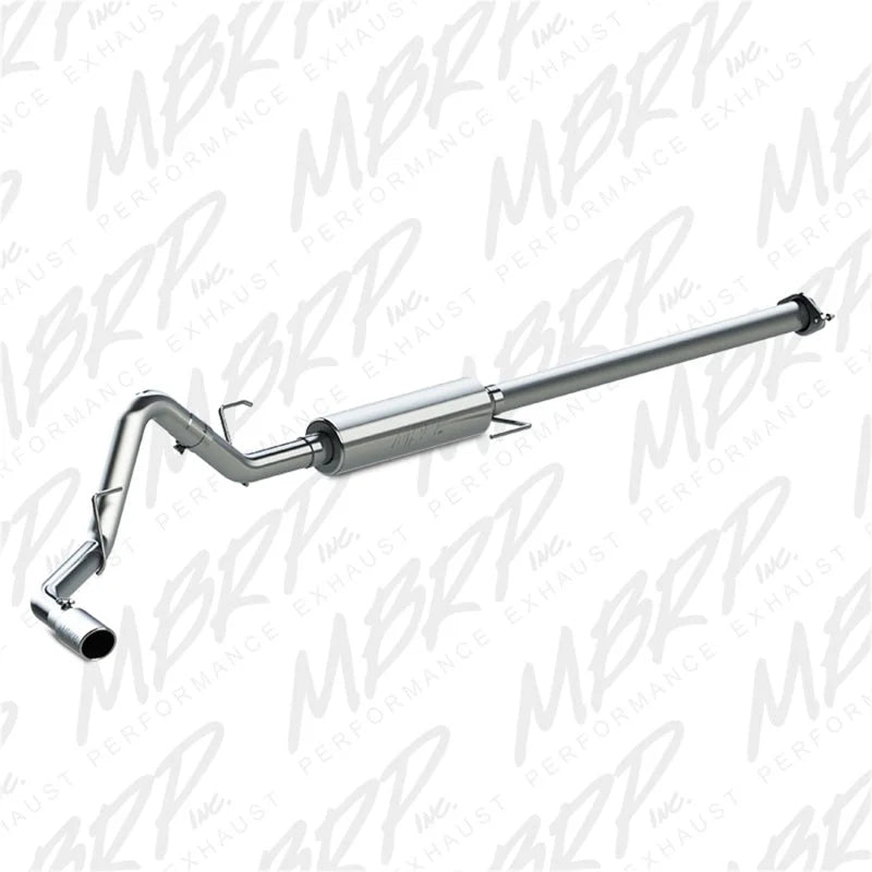 MBRP 2015 Ford F-150 2.7L / 3.5L EcoBoost 3in Cat Back Single Side T409 Exhaust System - Side View