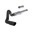 Load image into Gallery viewer, MBRP 2015 Ford F-150 2.7L / 3.5L EcoBoost 4in Cat Back Single Side Black Exhaust System - Side View