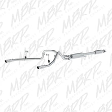 Load image into Gallery viewer, MBRP 2015 Ford F-150 5.0L 3in Cat Back Dual Split Rear Exit AL Exhaust System - Main Product View