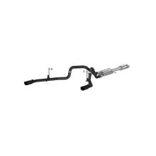 Load image into Gallery viewer, MBRP 2015 Ford F-150 5.0L 3in Cat Back Dual Split Rear Exit Black Exhaust System - Main Product View