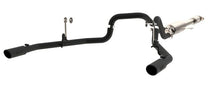 Load image into Gallery viewer, MBRP 2015 Ford F-150 5.0L 3in Cat Back Dual Split Rear Exit Black Exhaust System - Side View