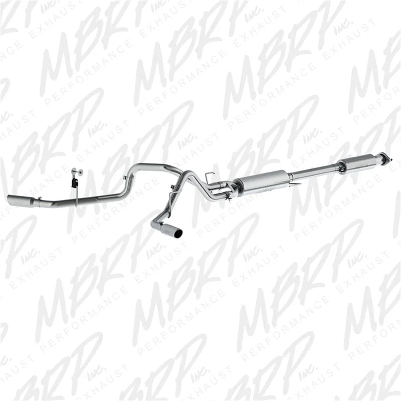 MBRP 2015 Ford F-150 5.0L 3in Cat Back Dual Split Side Exit T409 Exhaust System - Main Product View