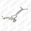Load image into Gallery viewer, MBRP 2016+ Chevy Camaro SS 6.2L 3in Dual Cat-Back Quad Tip Exhaust Street Version w/ SS T409 Tips - Side View