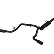 Load image into Gallery viewer, MBRP 2016 Toyota Tacoma 3.5L 3in Cat Back Dual Split Side Black - Side View