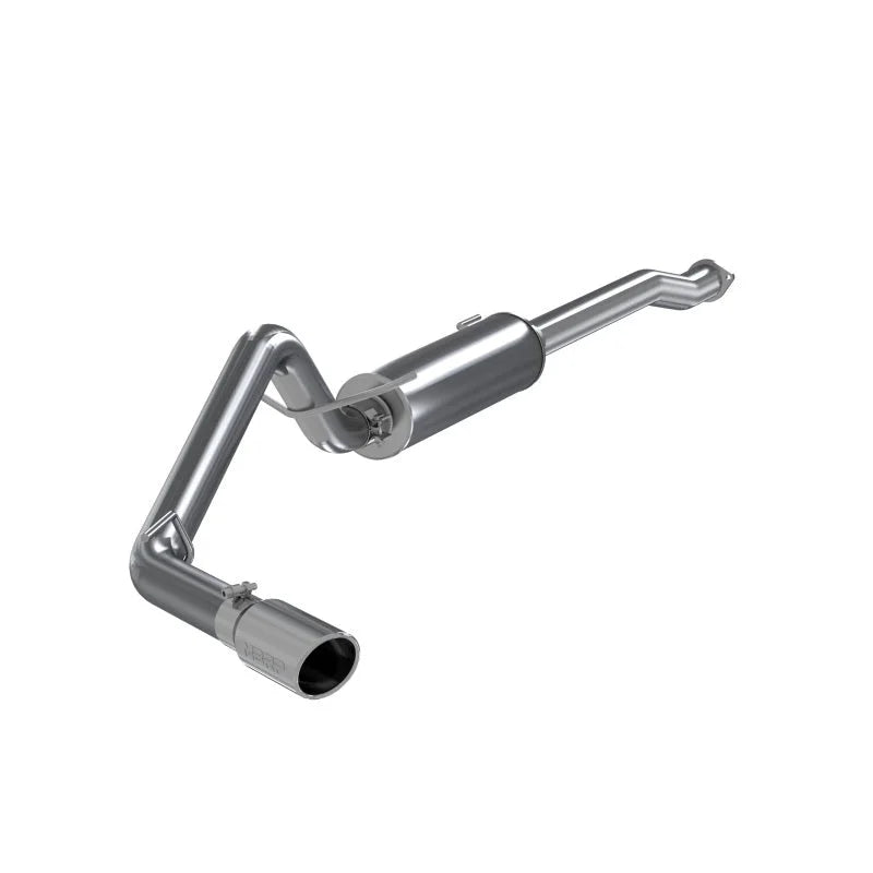 MBRP 2016 Toyota Tacoma 3.5L Cat Back Single Side Exit T409 Exhaust System - Side View