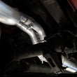 Load image into Gallery viewer, MBRP 2019+ Chevrolet Silverado 1500 / 2019+ GMC Sierra 1500 Alum. 3in Armor Black Cat-Back Exhaust - Back View