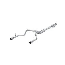 Load image into Gallery viewer, MBRP 2019+ Chevrolet Silverado 1500 / 2019+ GMC Sierra 1500 Alum. 3in Armor Lite Cat-Back Exhaust - Main Product View