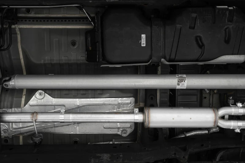 MBRP 2019 Chevrolet Silverado 1500 4.3L/5.3L 2.5in Cat Back Dual Rear Exit - T304 - Back View