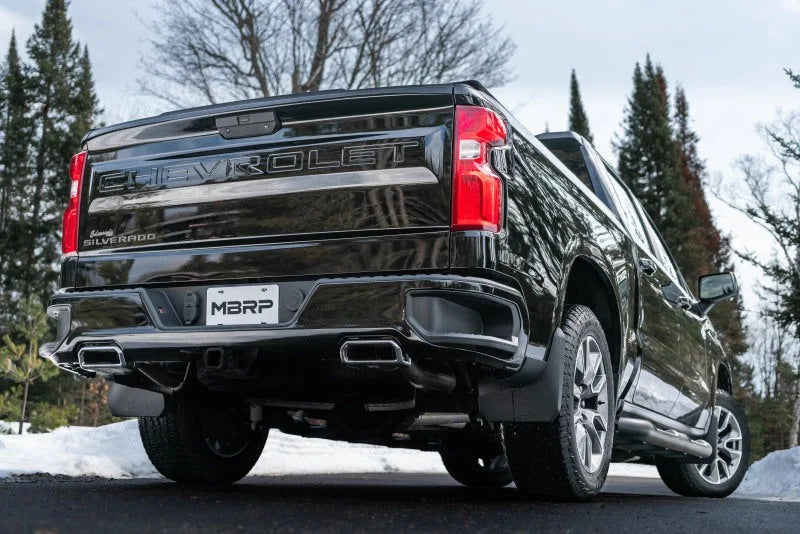 MBRP 2019 Chevrolet Silverado 1500 4.3L/5.3L 2.5in Cat Back Dual Rear Exit - T304 - Additional View 5