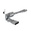 Load image into Gallery viewer, MBRP 2019+ Chevrolet Silverado 1500 4.5L/5.3L Pre-Axle Dual Side Exite w/ 4in OD Tip - AL - Side View