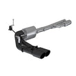 Load image into Gallery viewer, MBRP 2019+ Chevrolet Silverado 1500 4.5L/5.3L Pre-Axle Dual Side Exite w/ 4in OD Tip- Black Coated - Main Product View